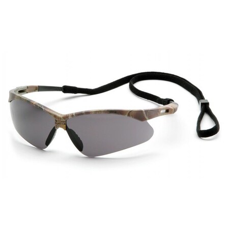 Pyramex - PMXTREME - Camo Frame/Gray Anti-Fog Lens with Black Cord SCM6320STP